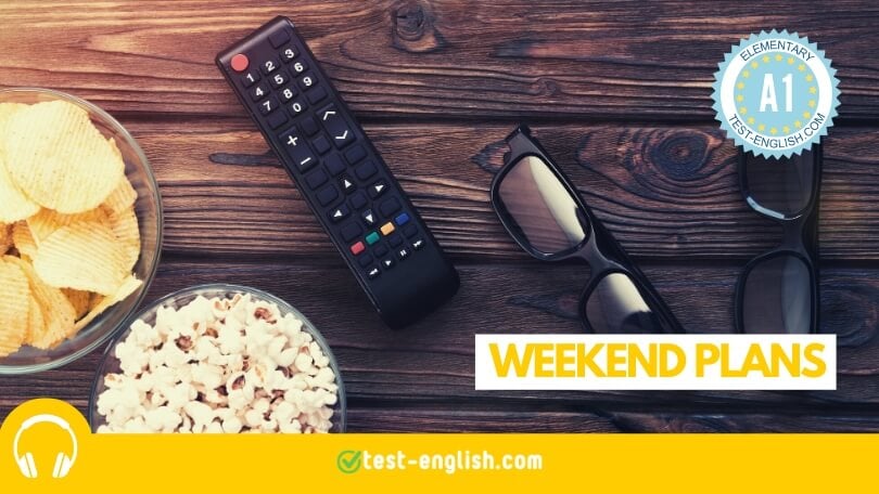 Weekend plans - A1 English listening test
