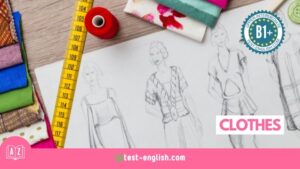 Clothes – A1 English Vocabulary - Test-English