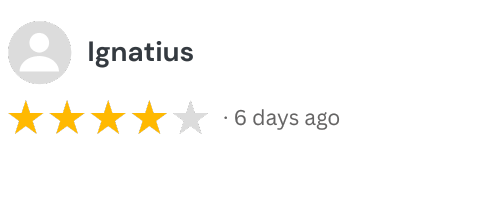 4-star book review by user Ignatius