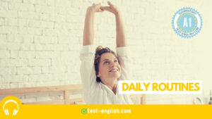 The daily routines of a sportswoman – A1 English Reading Test - Test ...